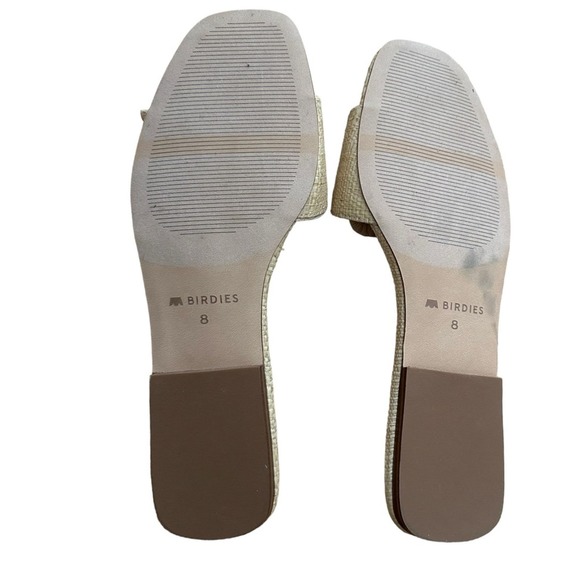 SOLD:Birdies Women's The Kiwi Raffia Sandal - Tan, 8US - Picture 9 of 11